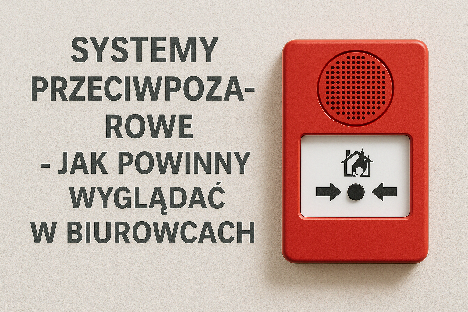Systemy przeciwpożarowe w biurowcach – rodzaje i kryteria wyboru