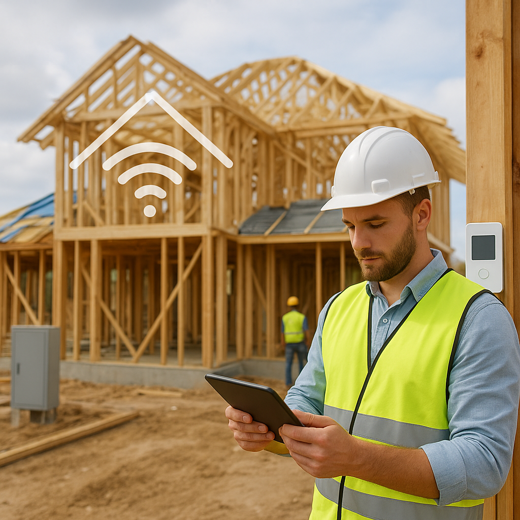 Jak wygląda proces budowy domu inteligentnego