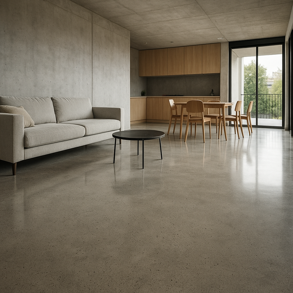 Jak beton polerowany zyskuje popularność w budynkach mieszkalnych