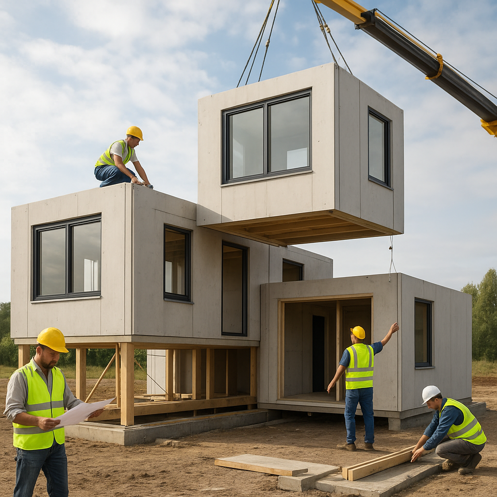 Jak budować domy modułowe krok po kroku