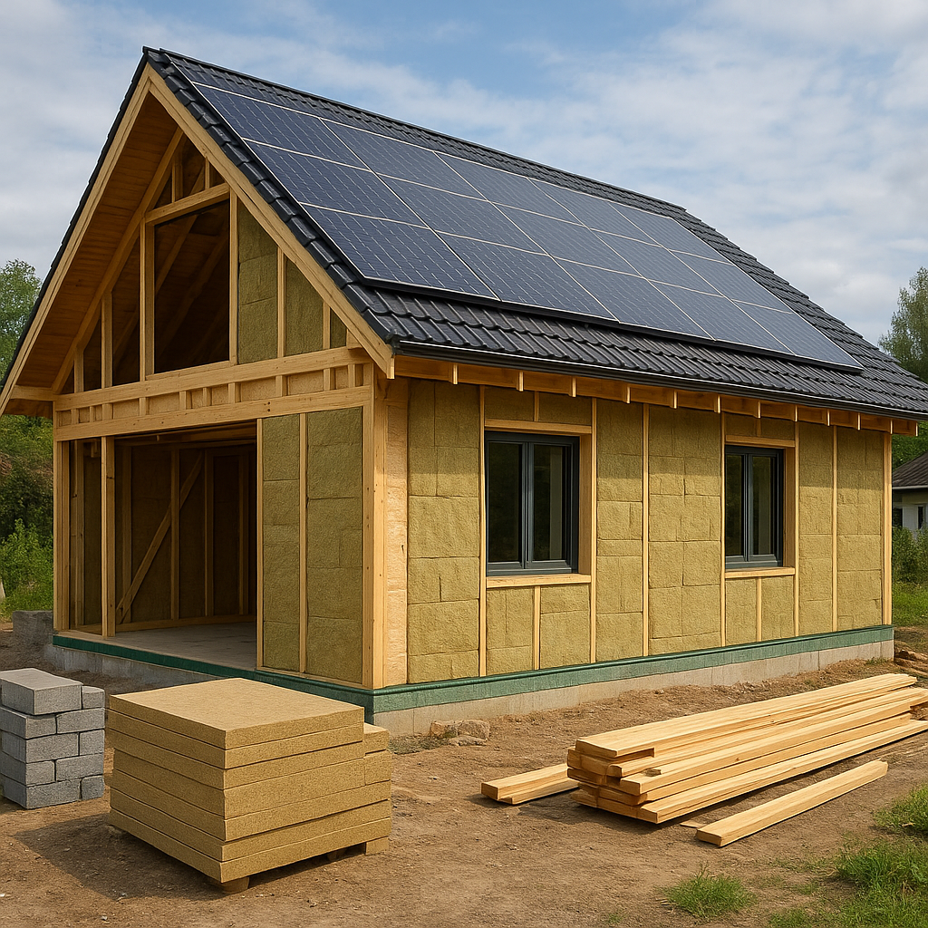 Jak budować domy zeroenergetyczne – materiały i systemy