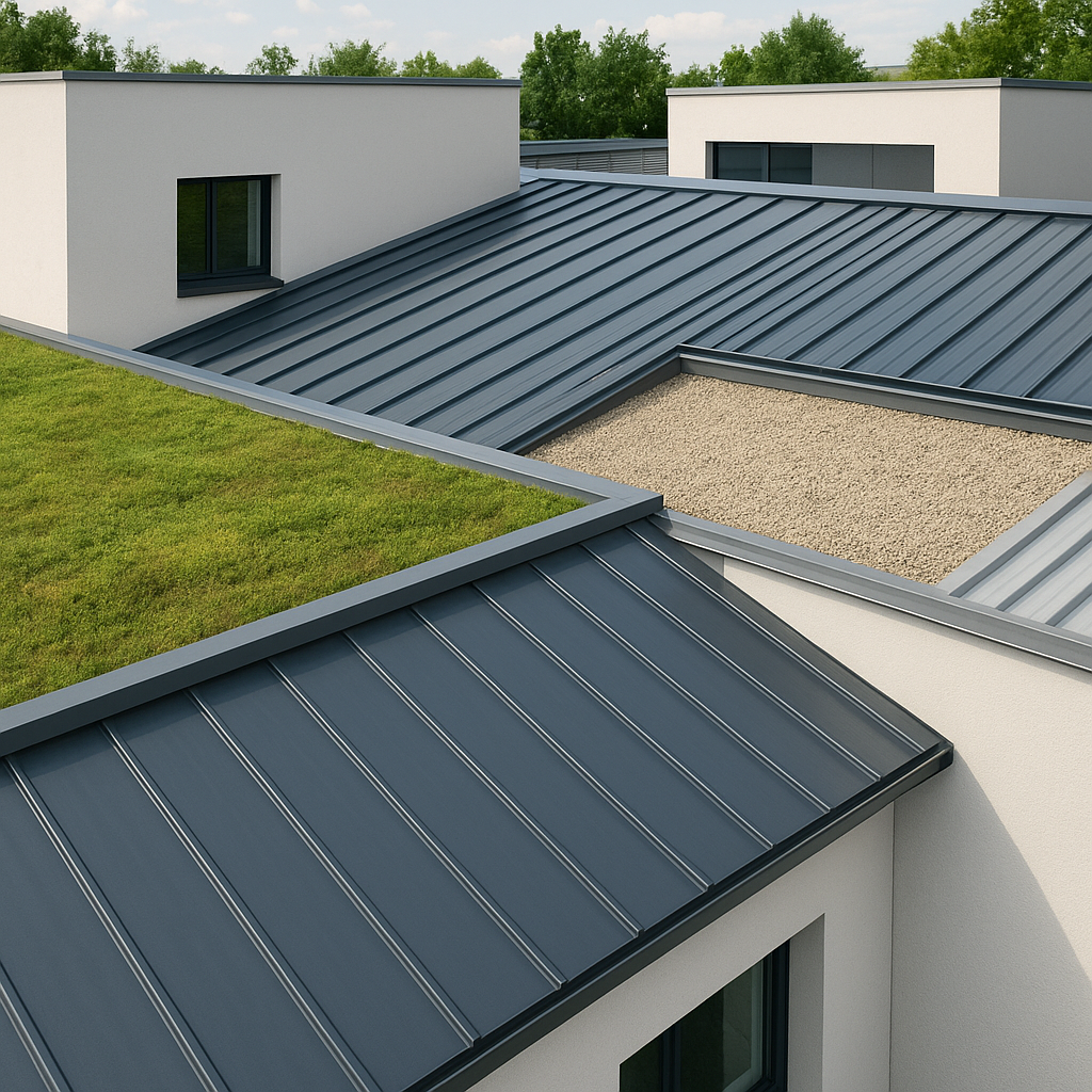 Jakie są najlepsze materiały na dachy nowoczesnych budynków