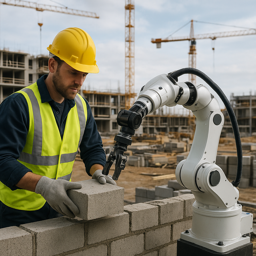 Jak roboty i automatyzacja wpływają na proces budowy