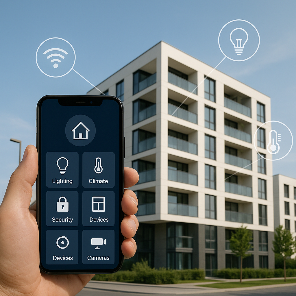 Jakie są rozwiązania dla inteligentnych budynków sterowanych aplikacją