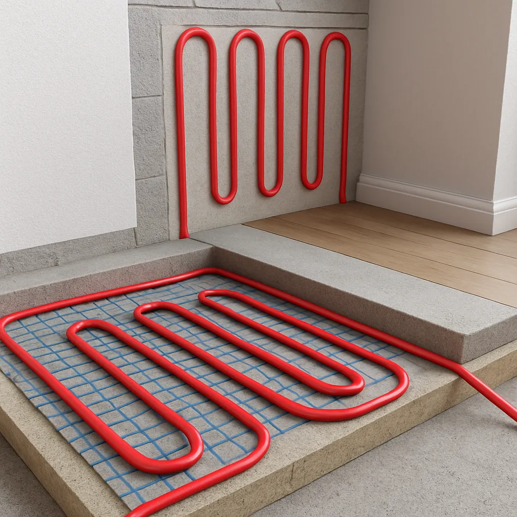Jak działa system ogrzewania wbudowany w ściany i podłogi